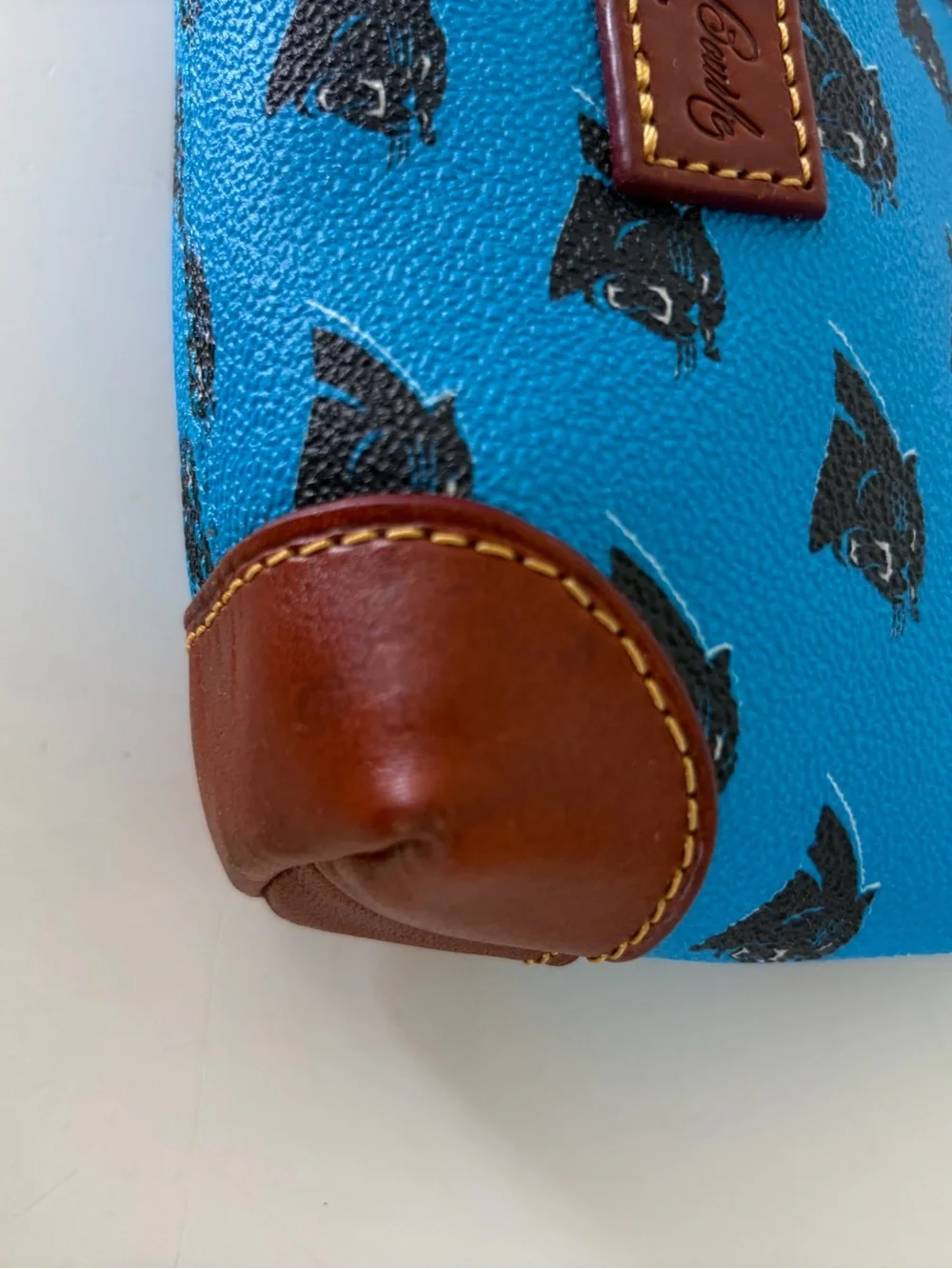 Dooney & Bourke Carolina Panthers NFL Accessories Cosmetic Bag